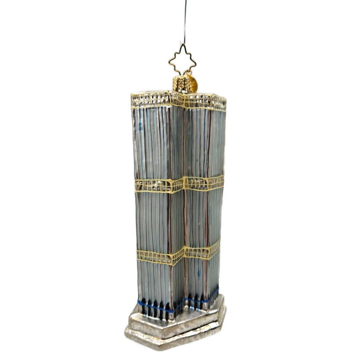 Christopher Radko Heroes All Twin Towers 9/11 NYC Patriotic Ornament 01 1099 05