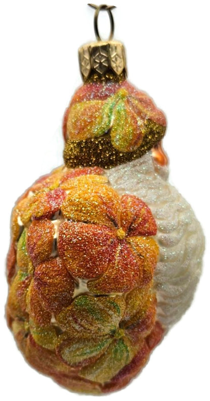 Patricia Breen Heart for Henry Nasturtium Orange Claus Spring Ornament 24153