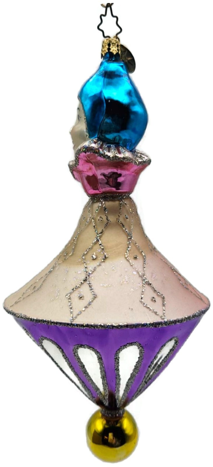 Christopher Radko Joey Clown Christmas Tree Drop Ornament Hanging Decor 10116126
