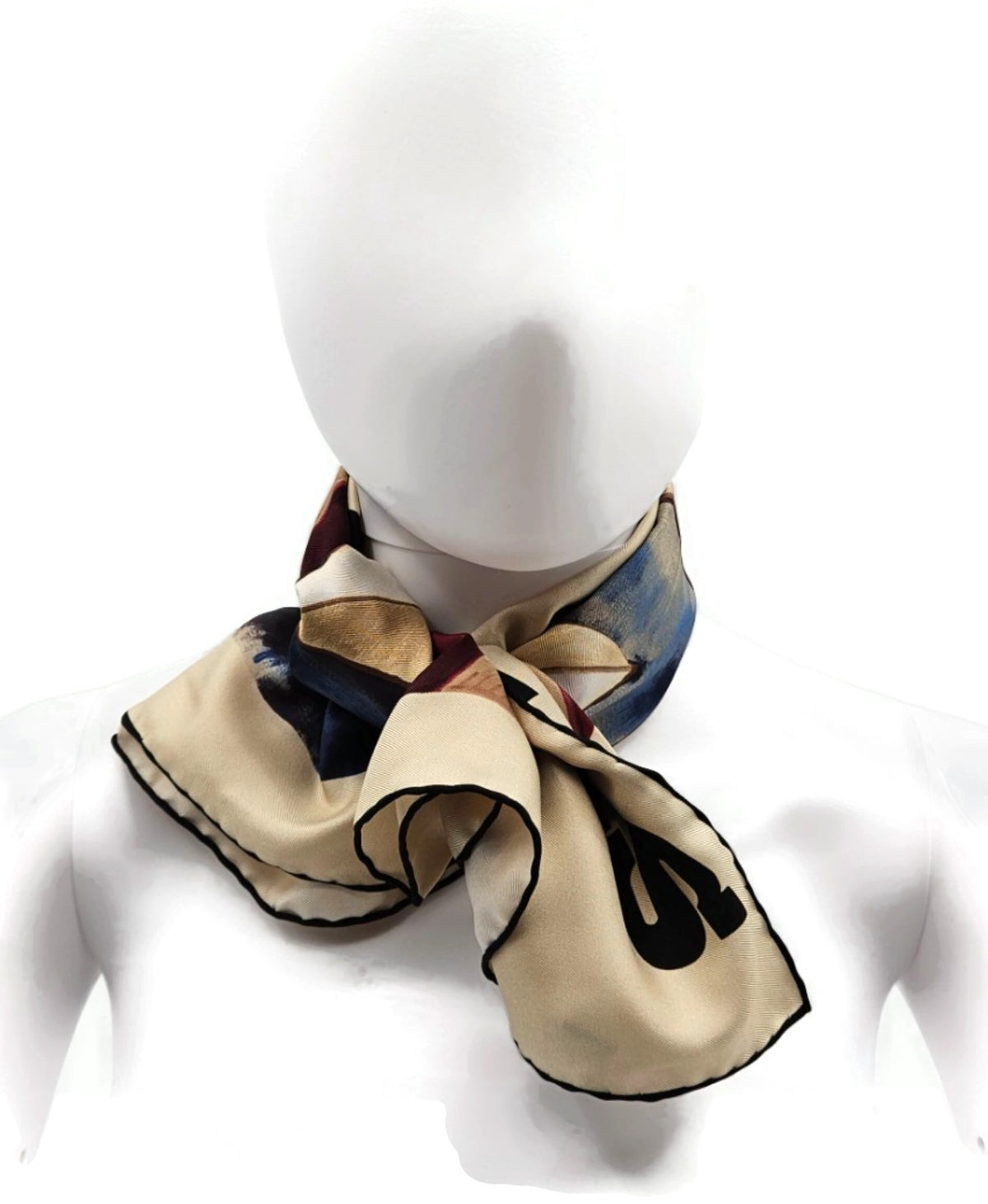 Chanel Paris Dallas Pre Fall Collection American Flag 26" Square Silk Scarf8