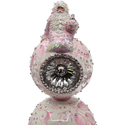 Patricia Breen Summit Finial Chinoiserie Pink Spring Christmas Tree Topper 31331