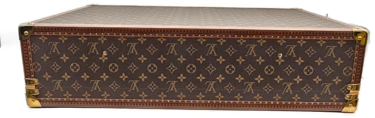 Louis Vuitton Bisten 70 Monogram Canvas Hard Sided Suitcase M21324 Keys Cover3
