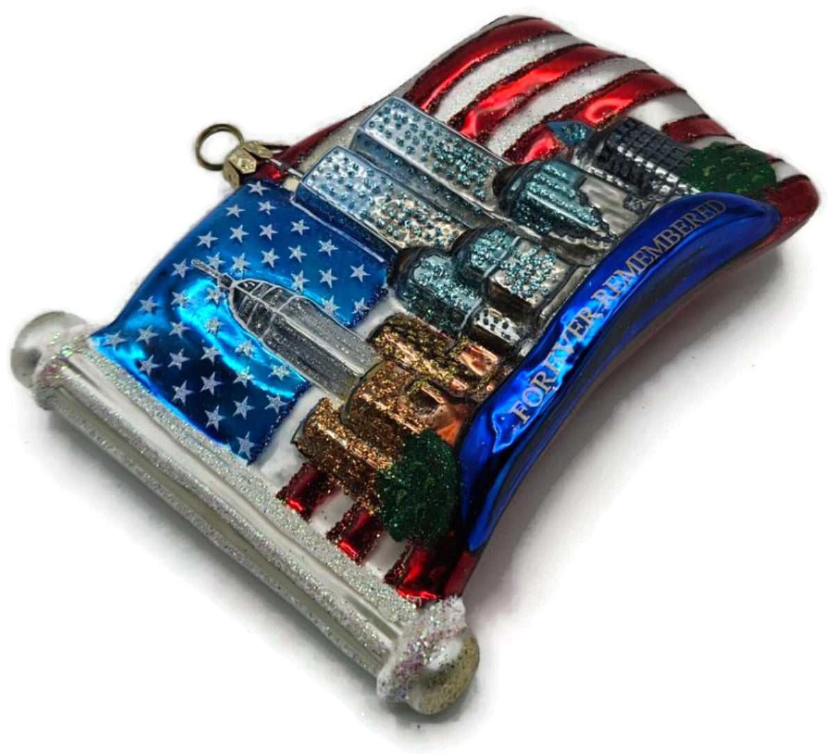 Polonaise By Komozja Kurt S. Adler Forever Remembered Patriotic Ornament AP 14958