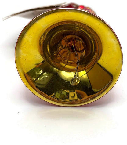 Christopher Radko Kringle Twinkle Bell Reflector Glass Ornament 101140810