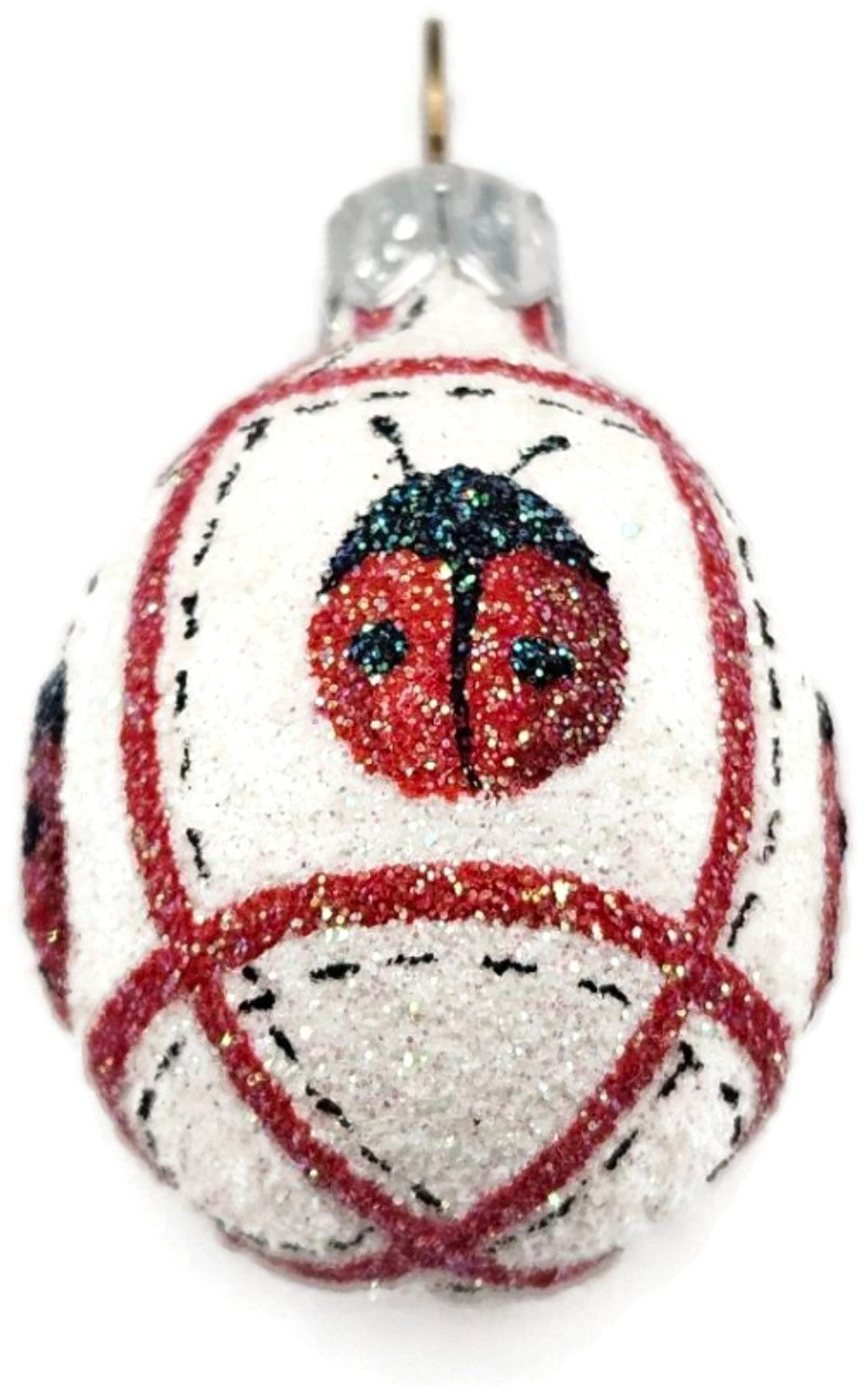 Patricia Breen Miniature Egg Ladybug Ladybug Easter Christmas Tree Ornament 253110
