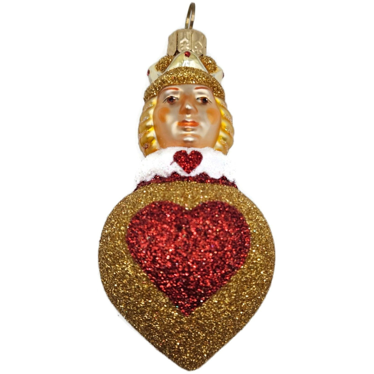 Patricia Breen Miniature Queen of Hearts Red Valentines Christmas Ornament 23354