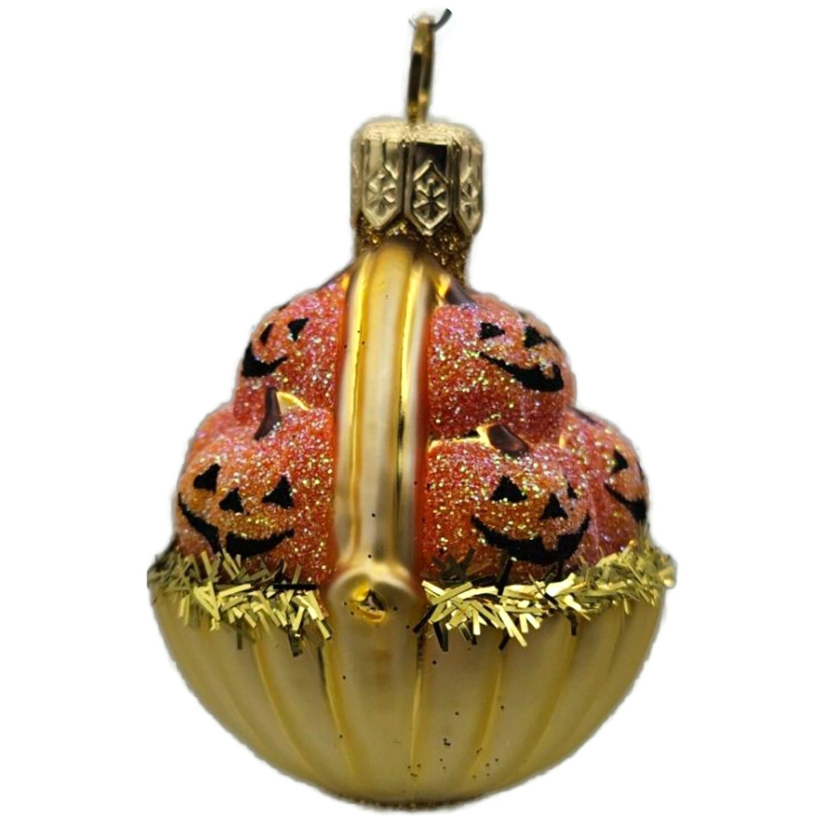 Patricia Breen Halloween Pumpkin Basket Jack O Lantern Christmas Ornament 22534