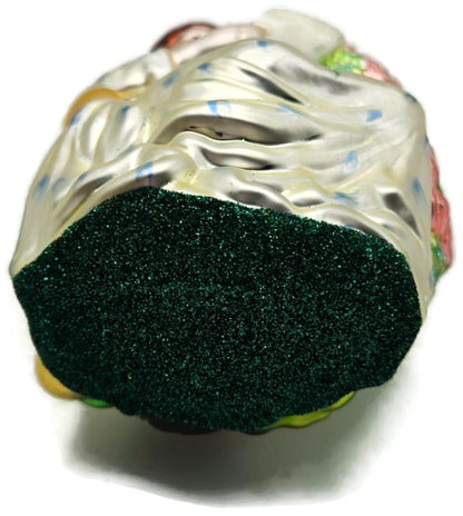 Patricia Breen Woman Reading Mary Cassatt Inspired Glass Spring Ornament 9800AIC9
