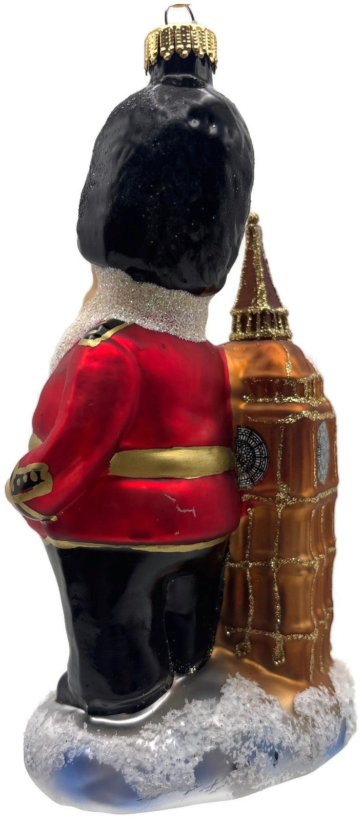 Krebs Glas Lauscha London Santa Guard And Big Ben Glass Christmas Tree Ornament5