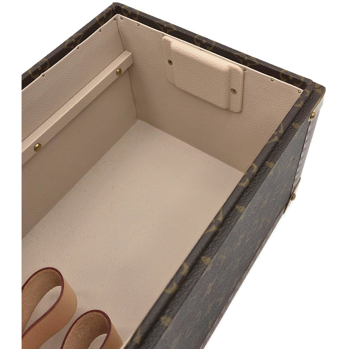 Louis Vuitton Boite Flacons Monogram Vanity Case Trunk Train Perfume M21828 LV11