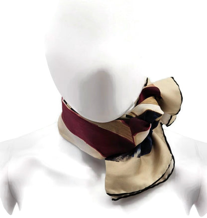 Chanel Paris Dallas Pre Fall Collection American Flag 26" Square Silk Scarf9