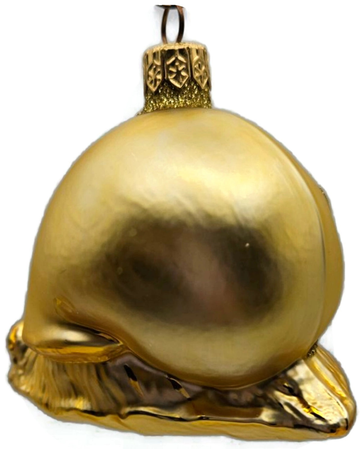 Patricia Breen Escargot Gold Matte Snail Nautical Summer Christmas Ornament 97123