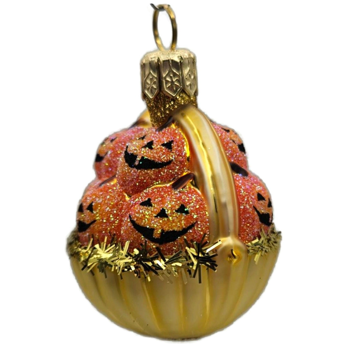 Patricia Breen Halloween Pumpkin Basket Jack O Lantern Christmas Ornament 22537