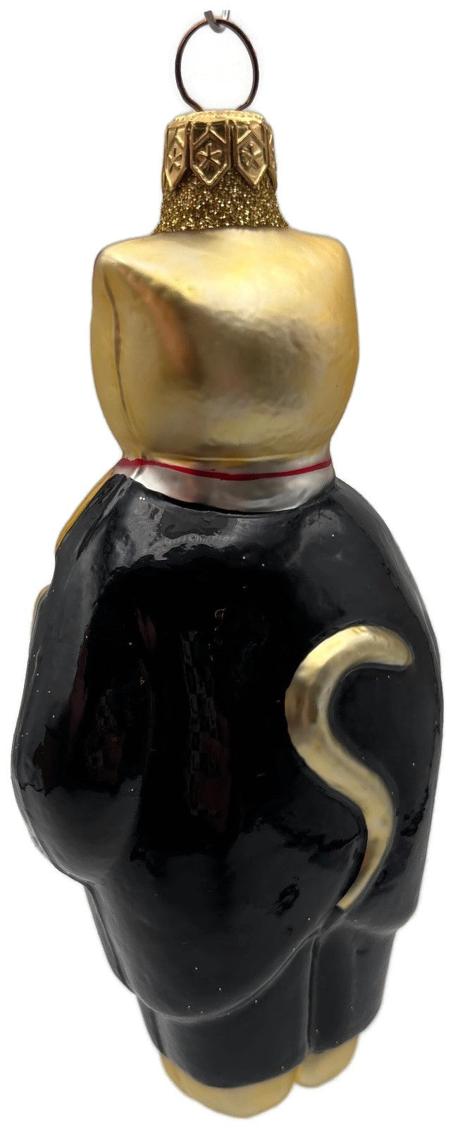 Patricia Breen Fiddling Cat Black Hey Diddle Diddle Christmas Tree Ornament 95053