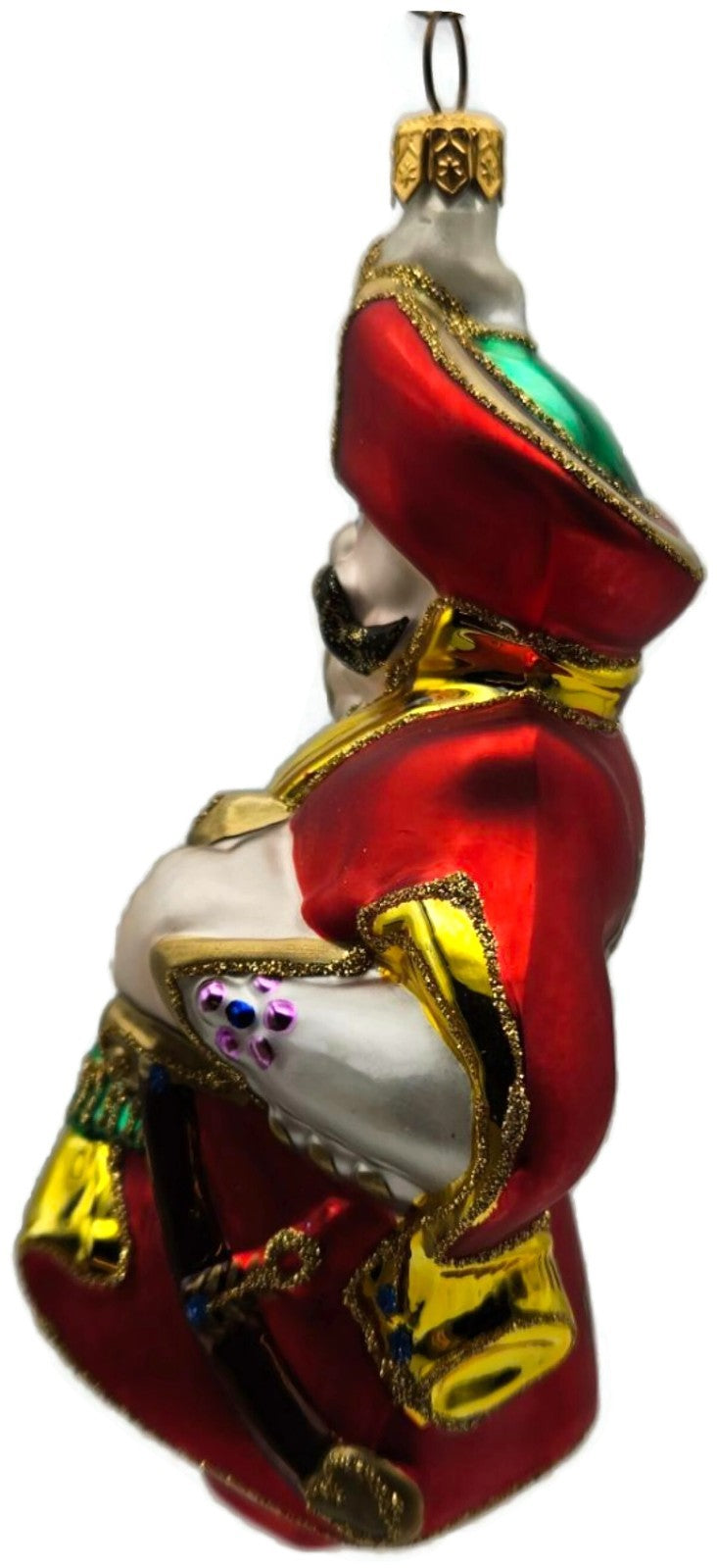 Kurt Adler Komozja Polonaise Polish Nobleman 1996 Glass Christmas Tree Ornament7