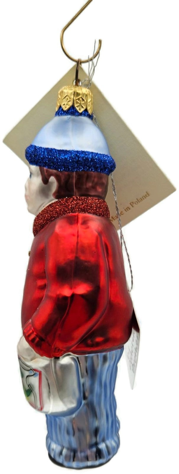 Patricia Breen Henrys First Day Of School Red Signed Christmas Ornament 97195