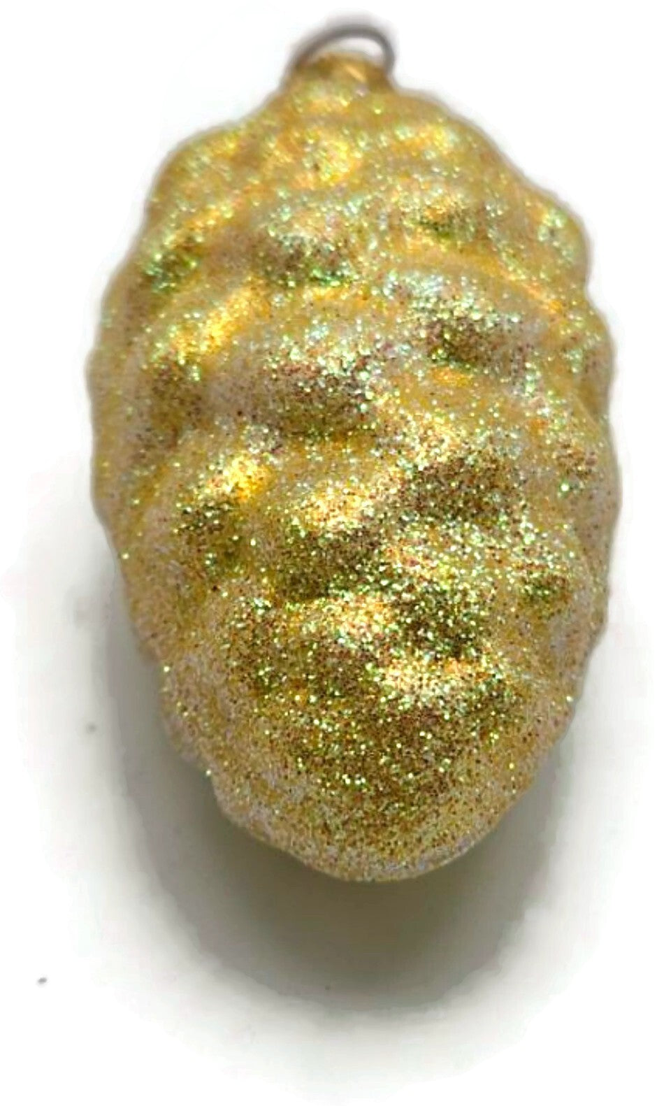 Patricia Breen Walk in the Woods Spruce Cone Yellow Christmas Ornament 96518