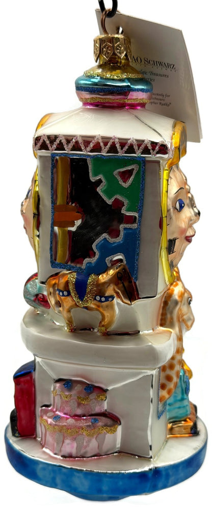Christopher Radko Fao Schwarz Clock Tower Christmas Ornament 4052/5000 98-FAO-0111