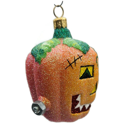 Patricia Breen Franken Frankenstein Pumpkin Orange Halloween Ornament  2300NM7