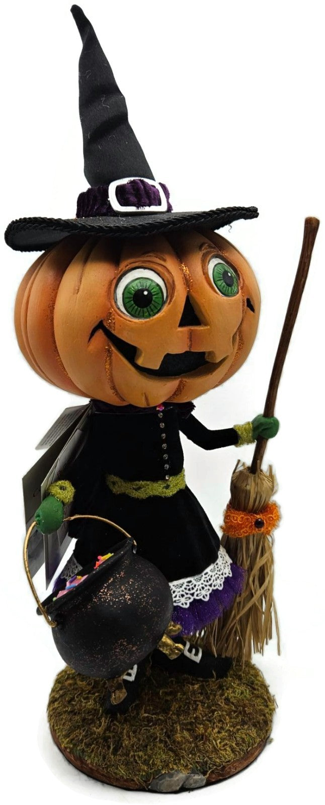 Katherine's Collection Halloween Hollow Wanda Witch Trick or Treater Figurine1