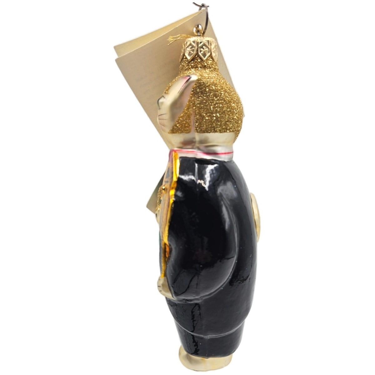 Patricia Breen Fiddling Cat Elvis Hey Diddle Diddle Christmas Ornament 95096