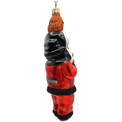 Patricia Breen Carry Me Santa FrankenSanta Dracula Jr Halloween Ornament 98035