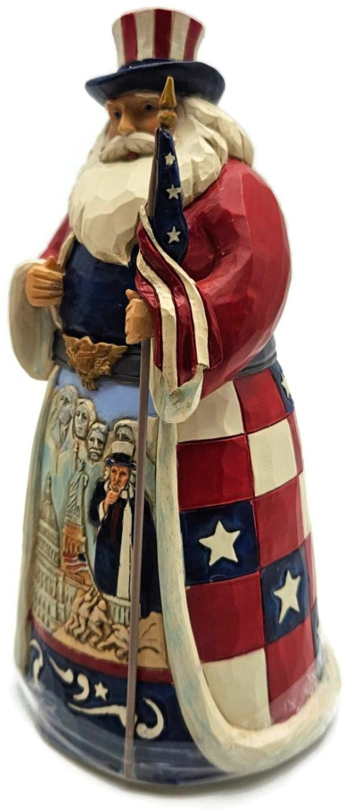 Jim Shore Star Spangled Santa Heartwood Creek Enesco Patriotic Holiday Figurine8