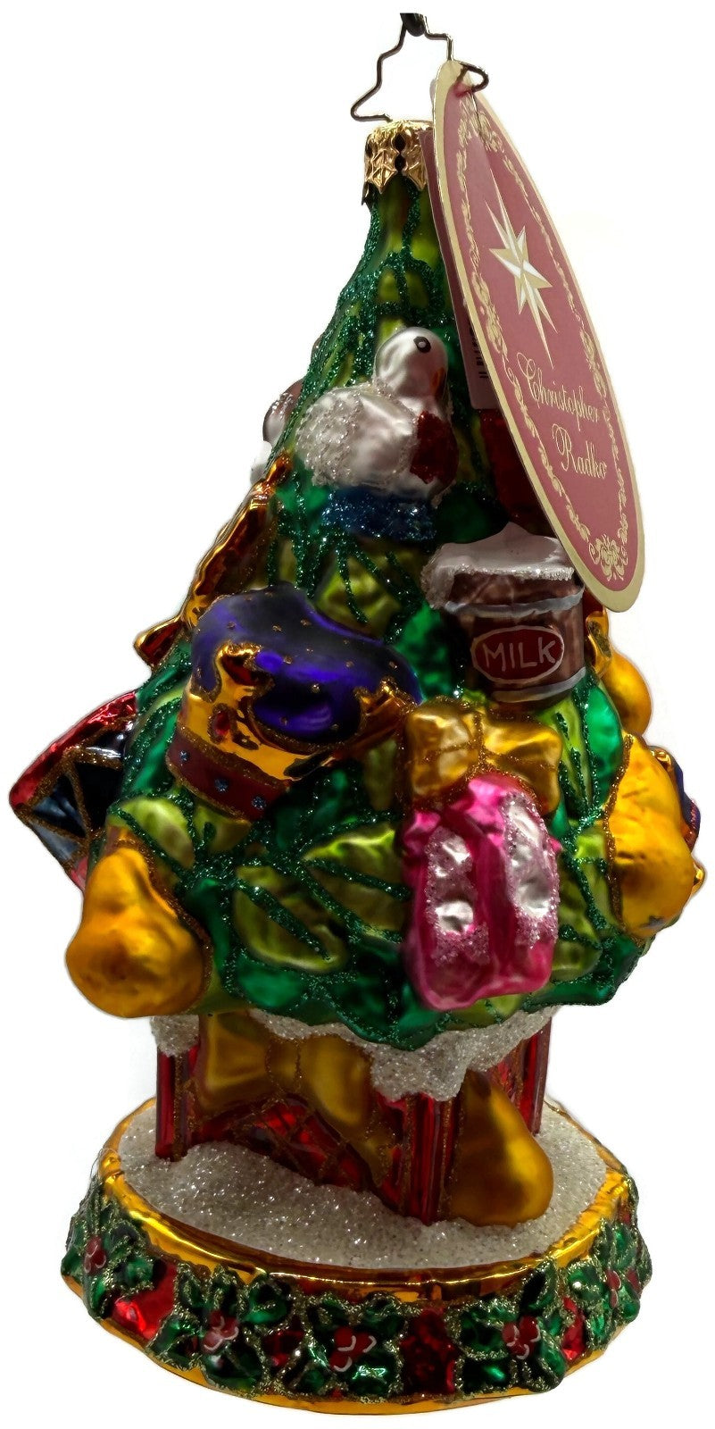 Christopher Radko My True Love Give To Me Christmas Tree Decor Ornament 10209038