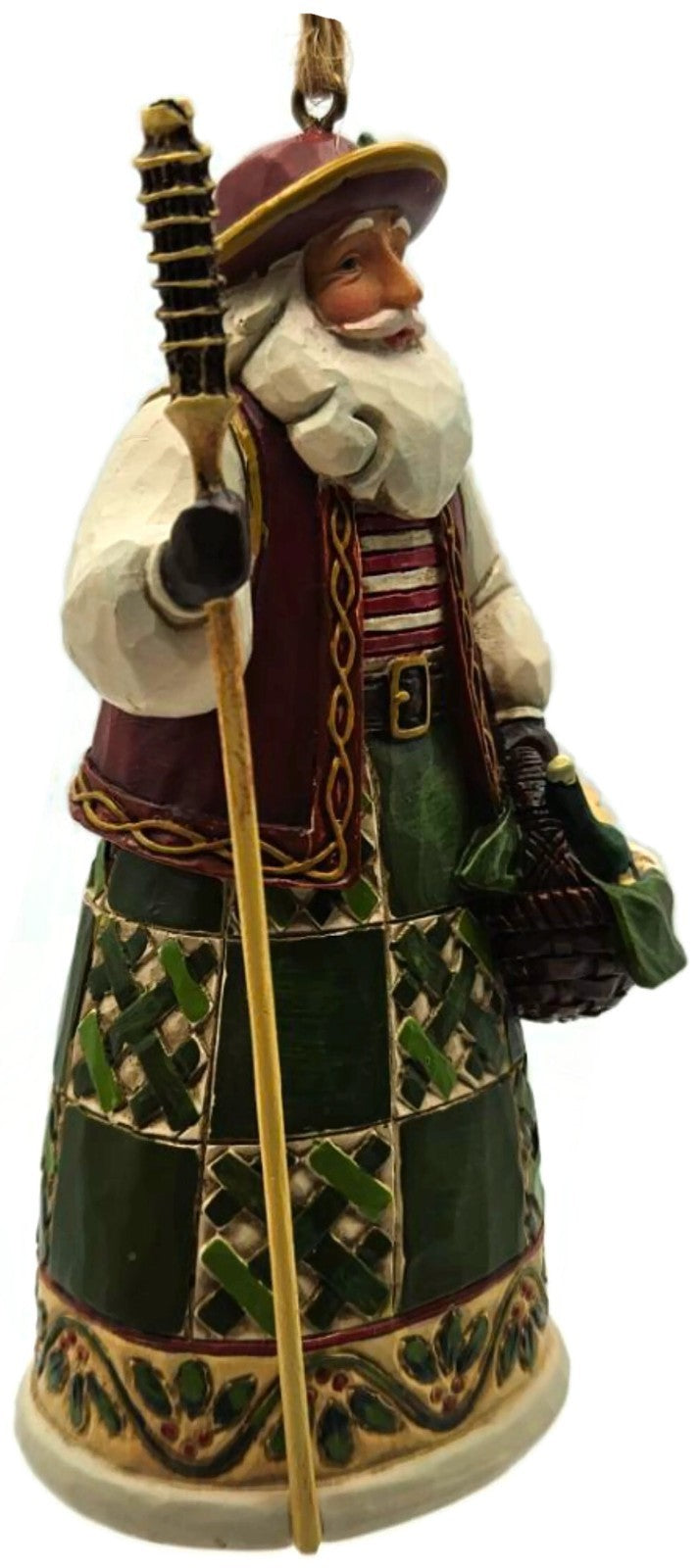 Jim Shore Italian Santa Heartwood Creek 2011 Hanging Christmas Ornament 40229442