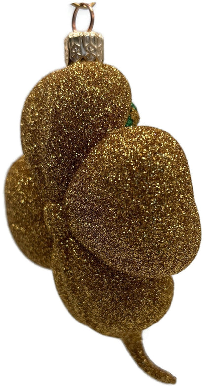 Patricia Breen Eire Santa Gold Shamrock St. Patrick's Christmas Ornament 21073