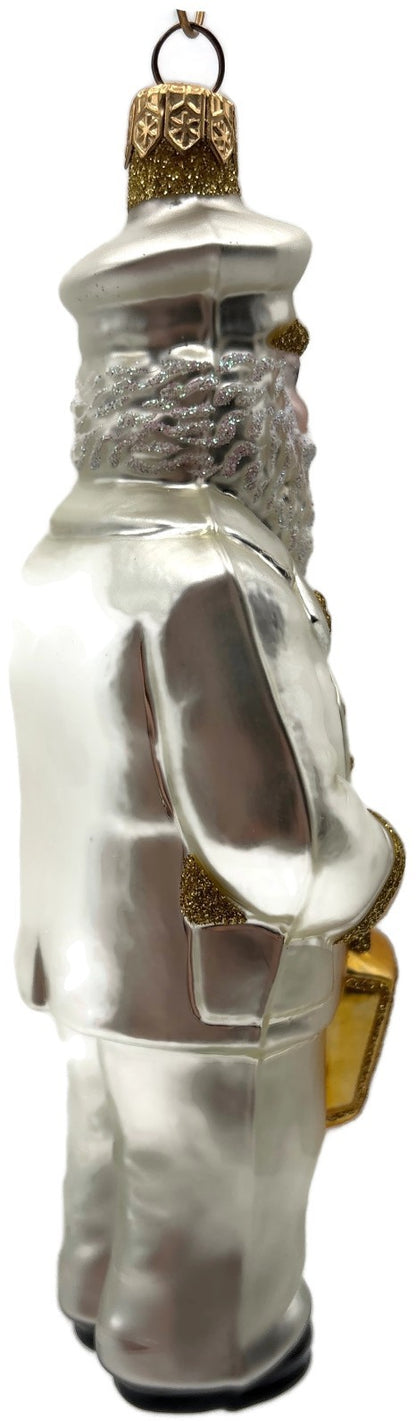 Patricia Breen Lighthouse Keeper Pearl Nautical Glass Christmas Ornament 9700MIL3