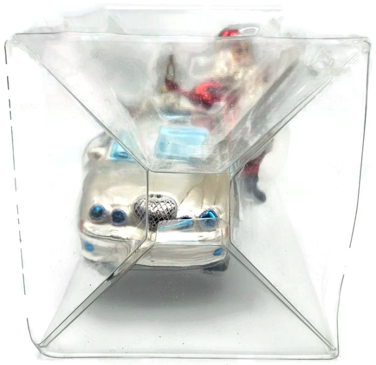 Christopher Radko Jaguar S-Type Santa Car Christmas Ornament 30104682