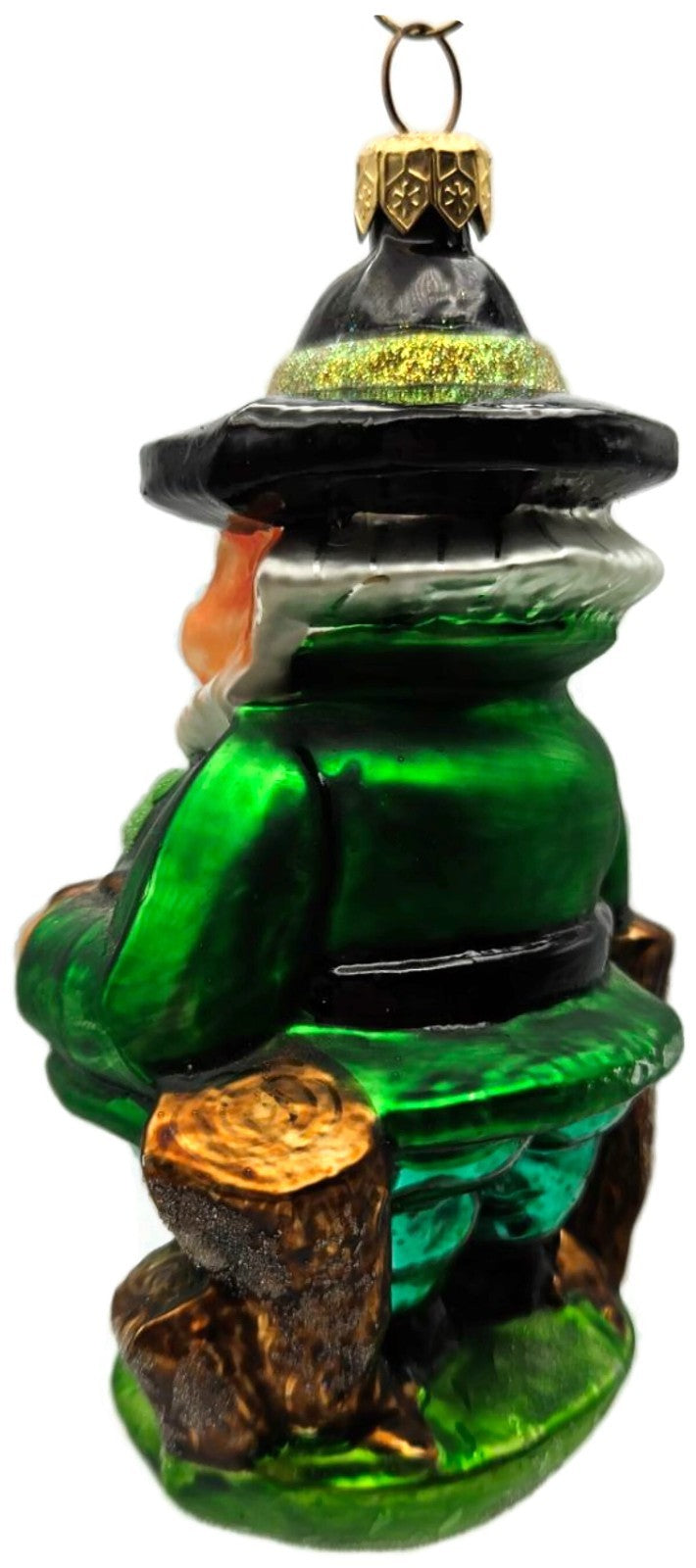 Christopher Radko Tall N Stout O'Leary As Green St Patrick Day Ornament 98-288-04