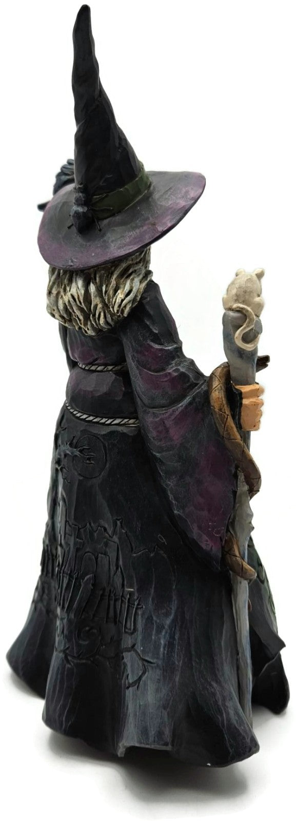 Jim Shore Something Wicked's on the Way Witch Graveyard Scene Halloween Figurine3