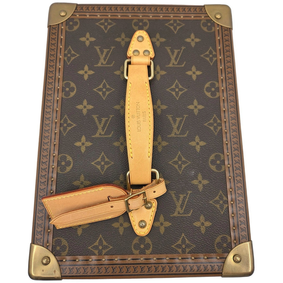 Louis Vuitton Boite Flacons Monogram Vanity Case Trunk Train Perfume M21828 LV6