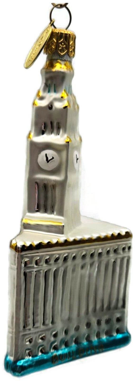 Landmark Creations Wrigley Building Chicago Magnificent Mile Christmas Ornament5