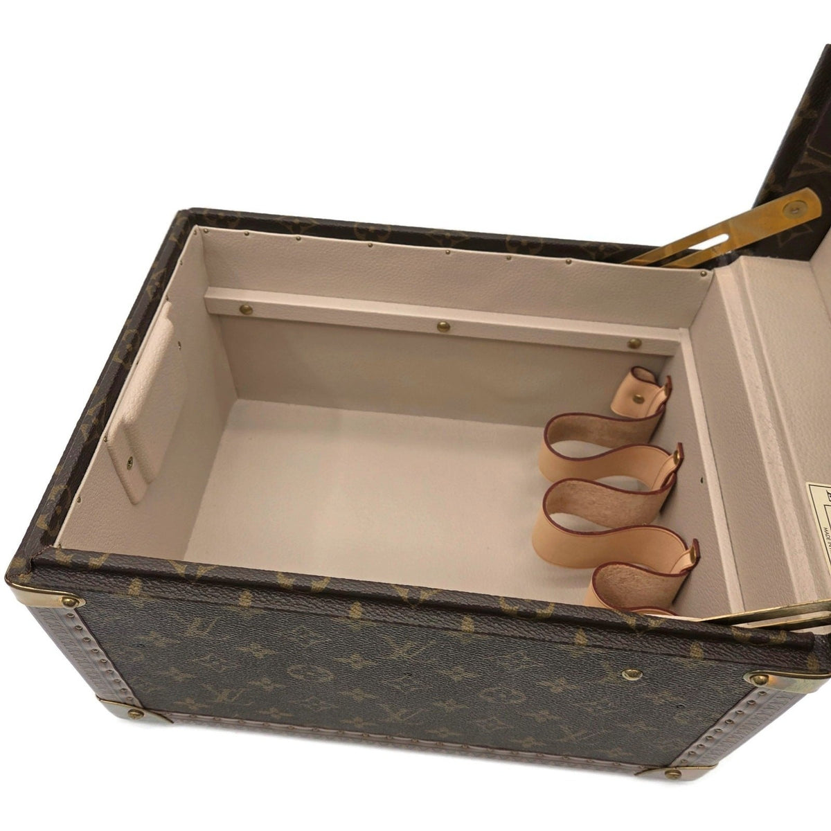 Louis Vuitton Boite Flacons Monogram Vanity Case Trunk Train Perfume M21828 LV10
