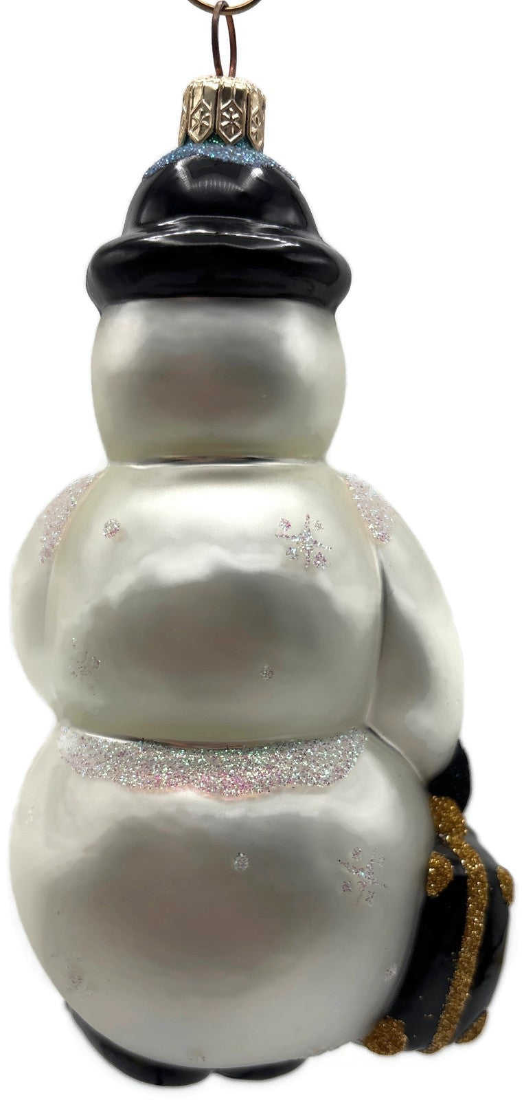 Patricia Breen Professor Mercury Snowman Christmas Ornament Neiman Marcus 99234