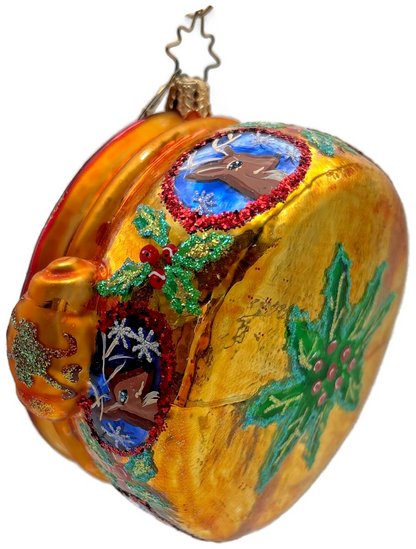 Christopher Radko 2002 Jewel Box Nicholas Santa Glass Ornament 10101534