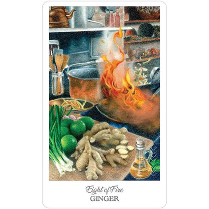 The Herbcrafters Tarot Deck 78 Cards with Guidebook Herbal Plant Spirit Magic5