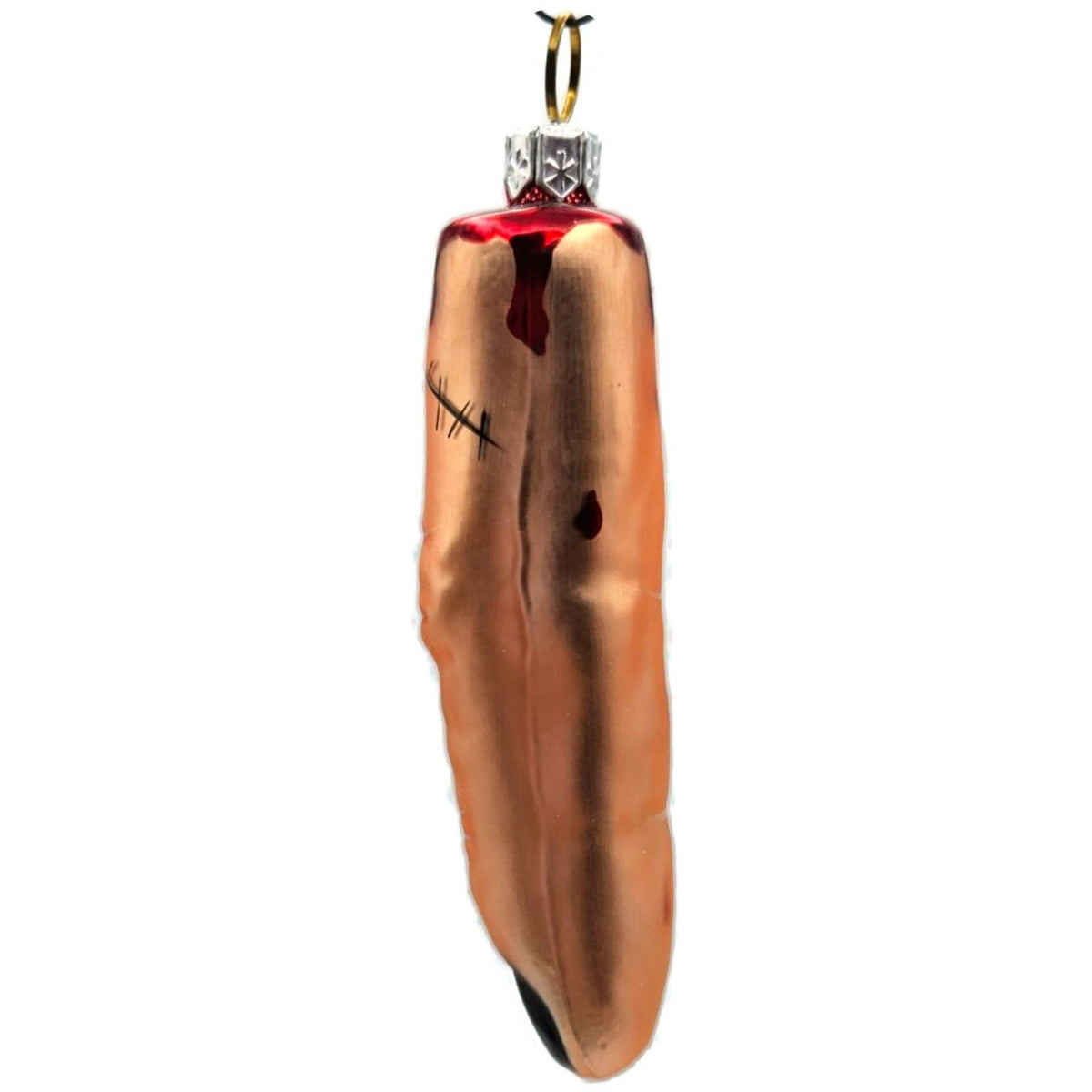 Patricia Breen Halloween Franks Finger Flesh Glass Christmas Tree Ornament 26108