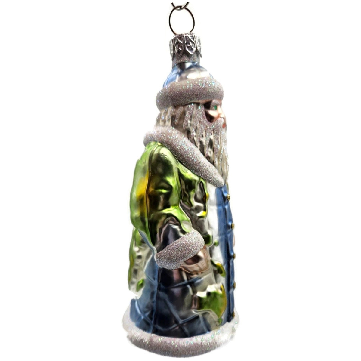 Patricia Breen Global Santa Claus Travel World Map Coat Christmas Ornament 96173