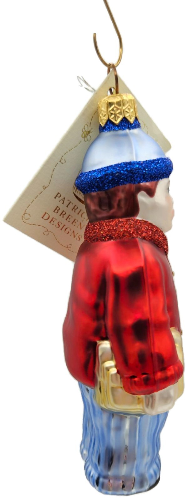 Patricia Breen Henrys First Day Of School Red Signed Christmas Ornament 97199