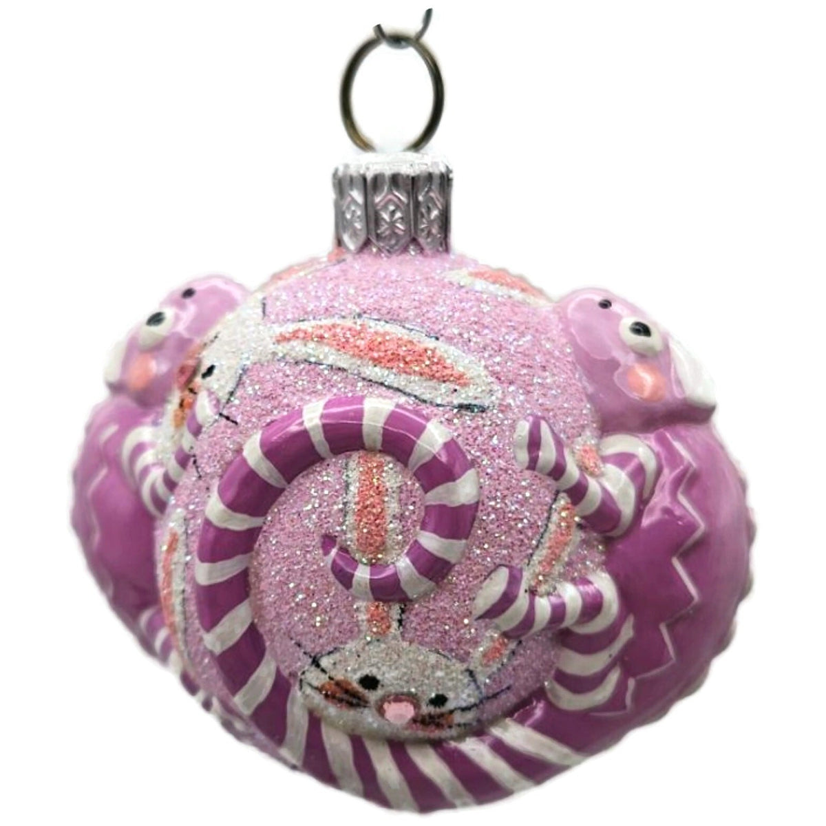 Patricia Breen For James Twice Bunnies Chameleon Easter Christmas Ornament 25810