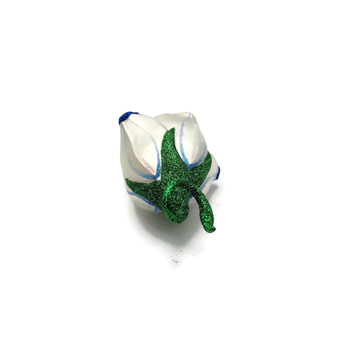 Patricia Breen Bluebell Santa Claus Pearl Flower Spring Christmas Ornament 99957