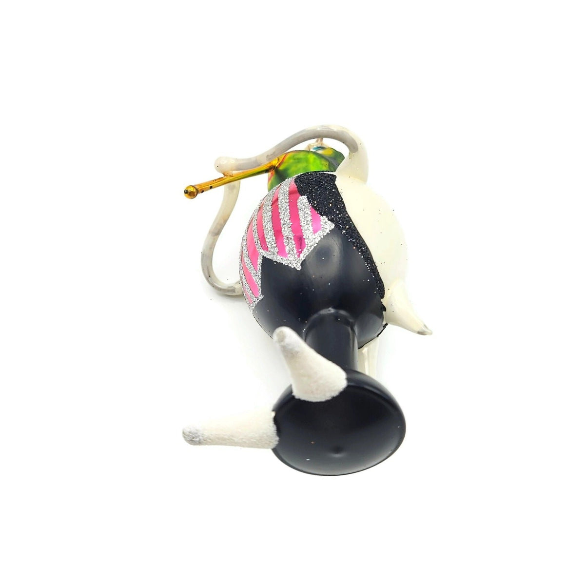 Slavic Treasures Tune Jumper Frog Flute Striped Christmas Ornament 00 406 A FB6