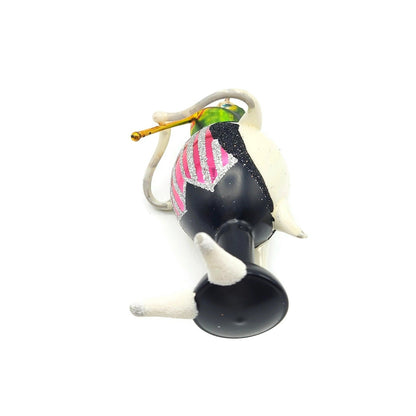 Slavic Treasures Tune Jumper Frog Flute Striped Christmas Ornament 00 406 A FB6