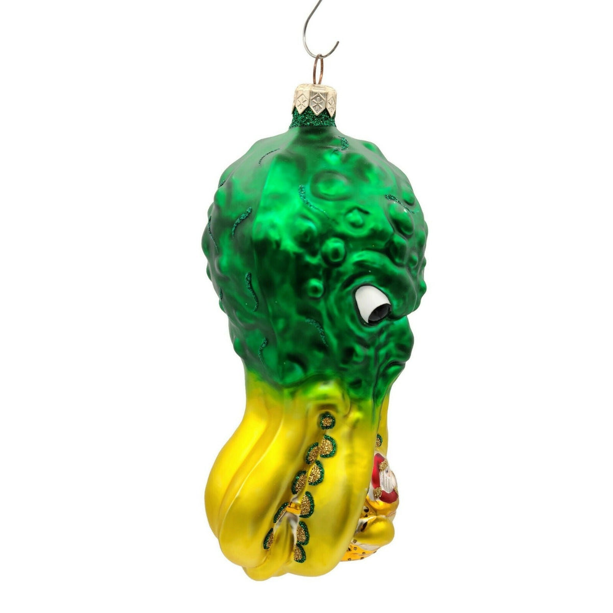 Patricia Breen Help Santa Octopus Nautical Summer Glass Christmas Ornament 99131