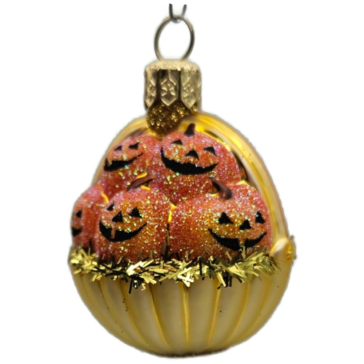Patricia Breen Halloween Pumpkin Basket Jack O Lantern Christmas Ornament 22532