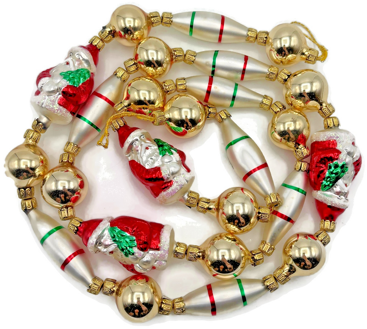 Christopher Radko St Nicholas Santa Garland 1992 52" Germany Box 92 220 00